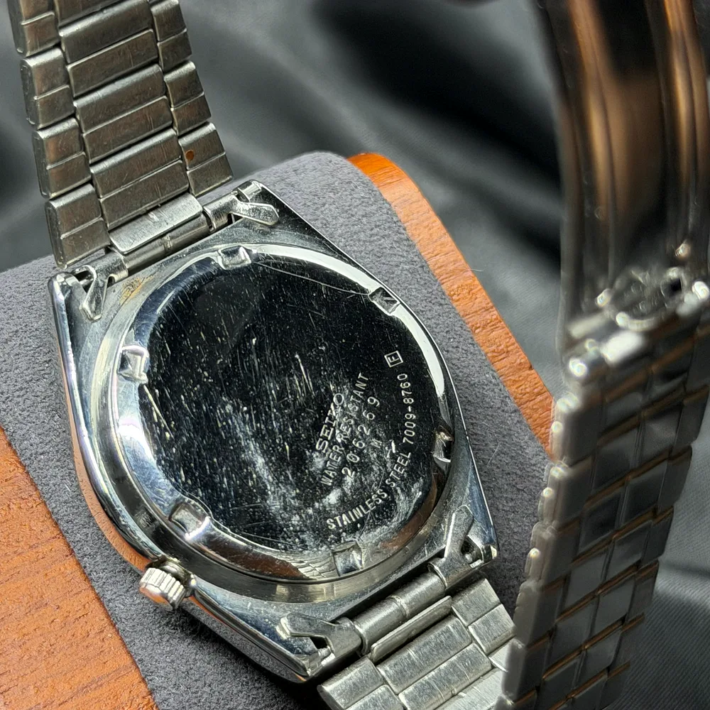 Seiko 5 Automatic Salmon Arabic 7009-8760, photo 8