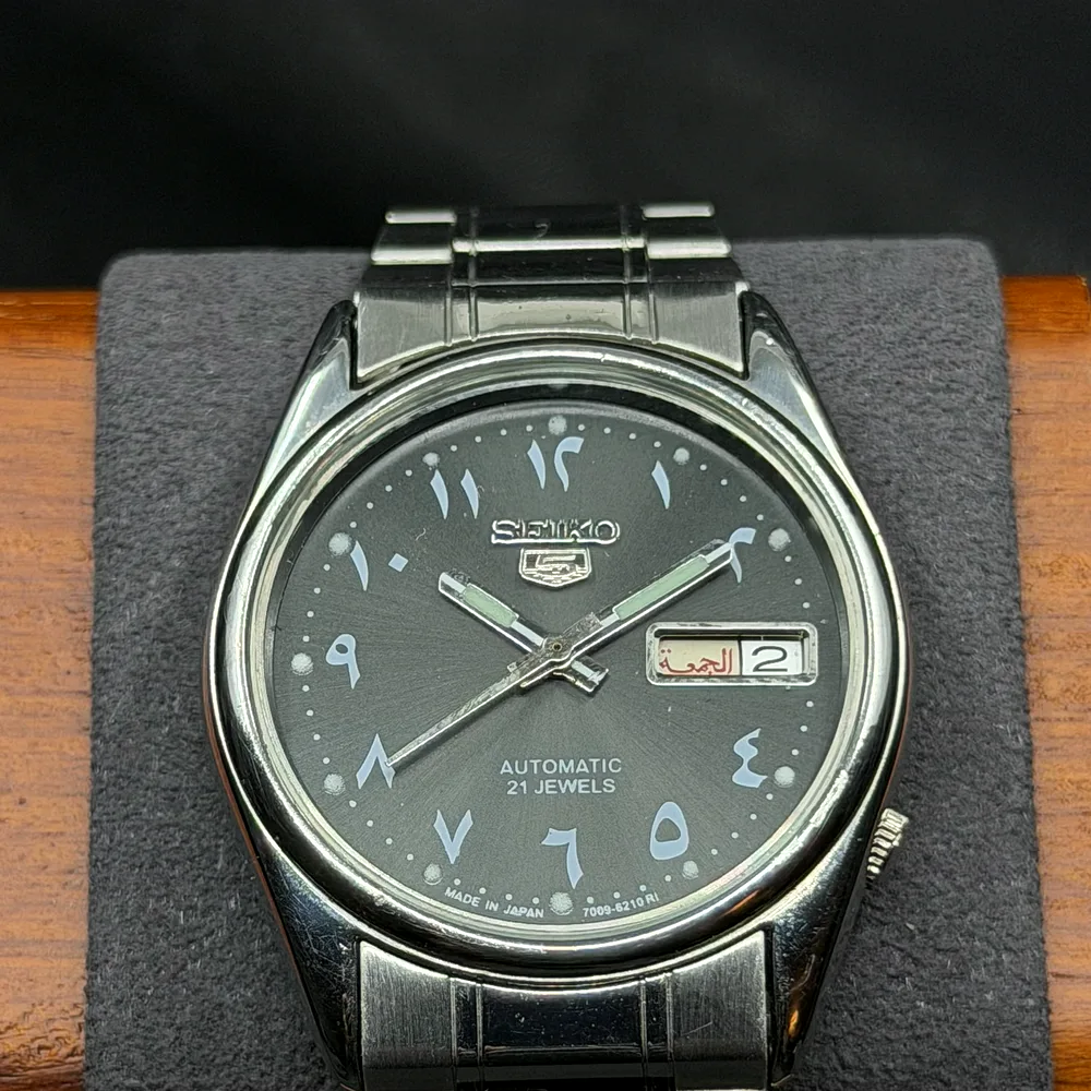 Seiko 5 Automatic Grey Arabic 6309-8230, photo 1