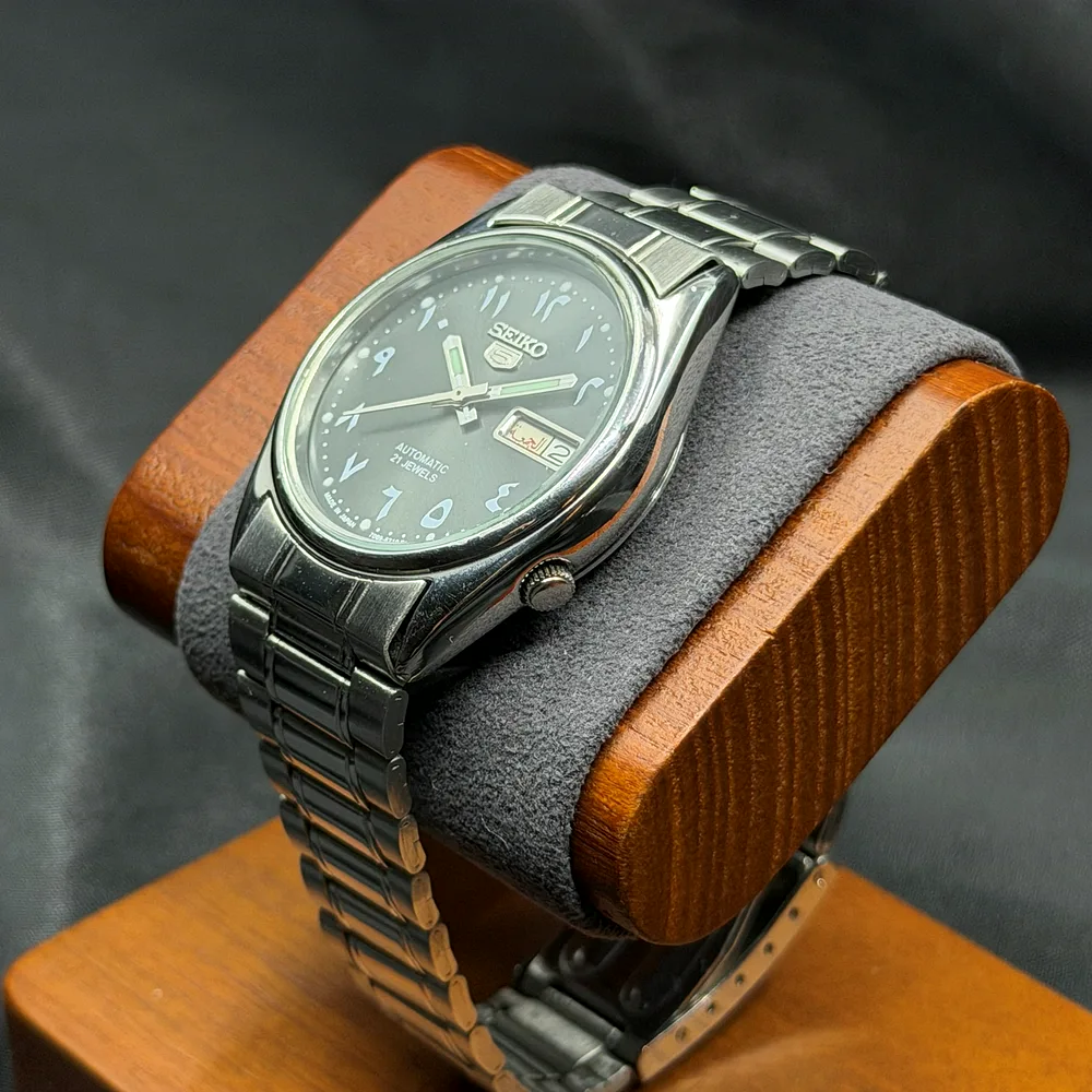 Seiko 5 Automatic Grey Arabic 6309-8230, photo 2