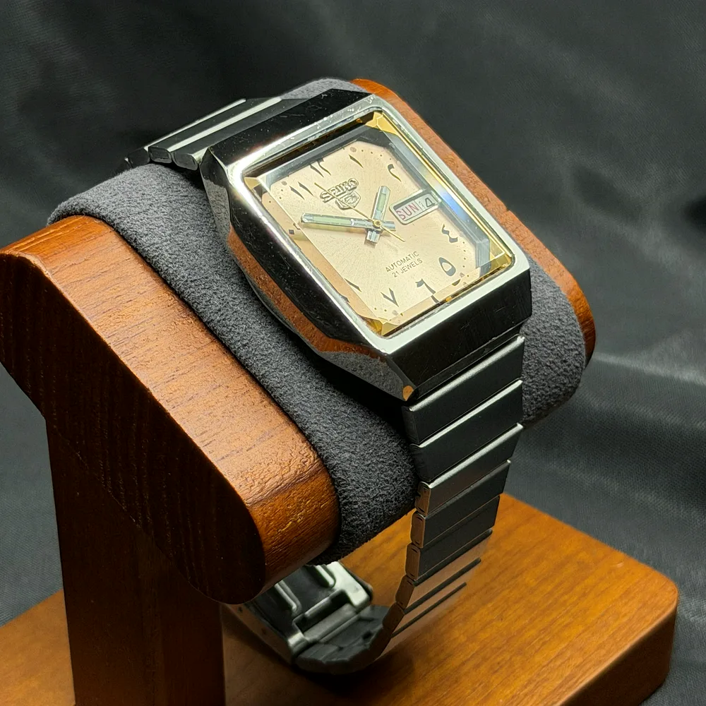 Seiko 5 Automatic Square Salmon Arabic 7S26-0080, photo 2