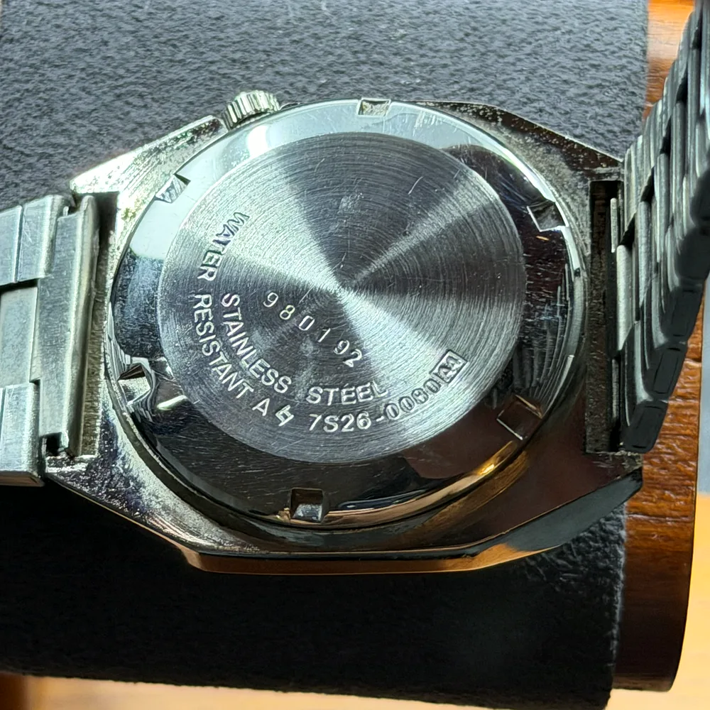 Seiko 5 Automatic Square Salmon Arabic 7S26-0080, photo 7