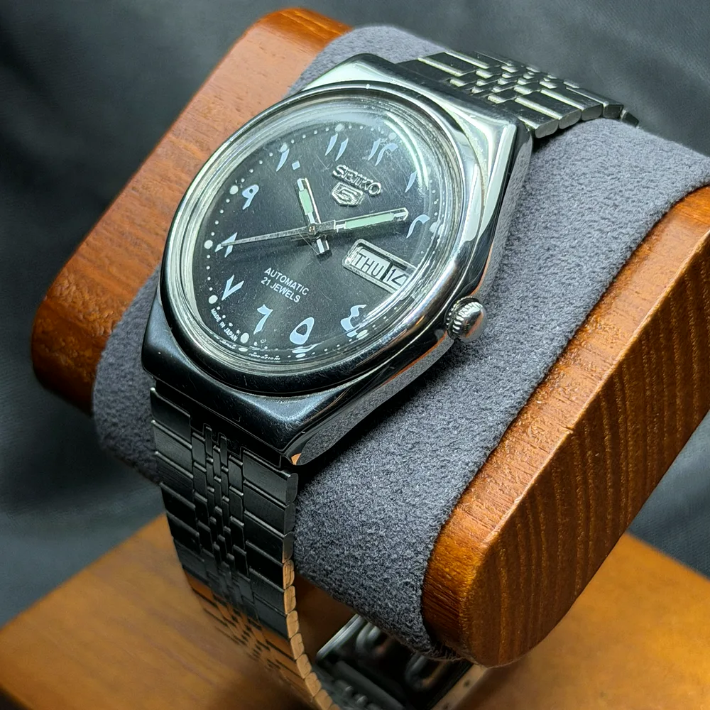 Seiko 5 Automatic Grey Arabic 6309-9230, photo 2