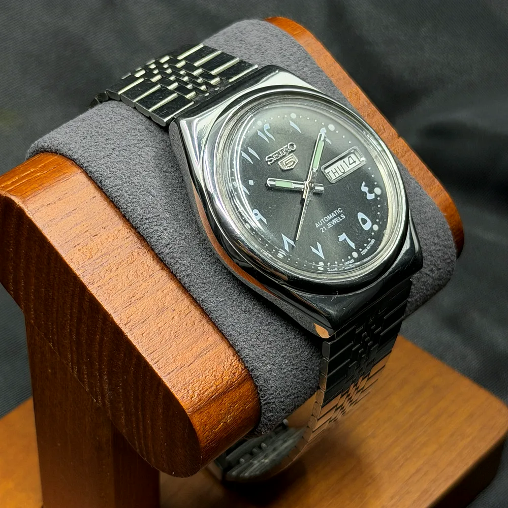 Seiko 5 Automatic Grey Arabic 6309-9230, photo 3