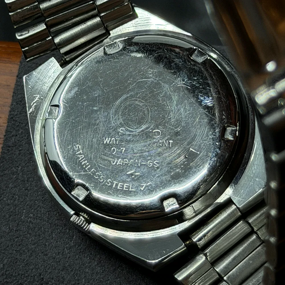 Seiko 5 Automatic Grey Fluted Bezel 7009-876A (estimated), photo 7
