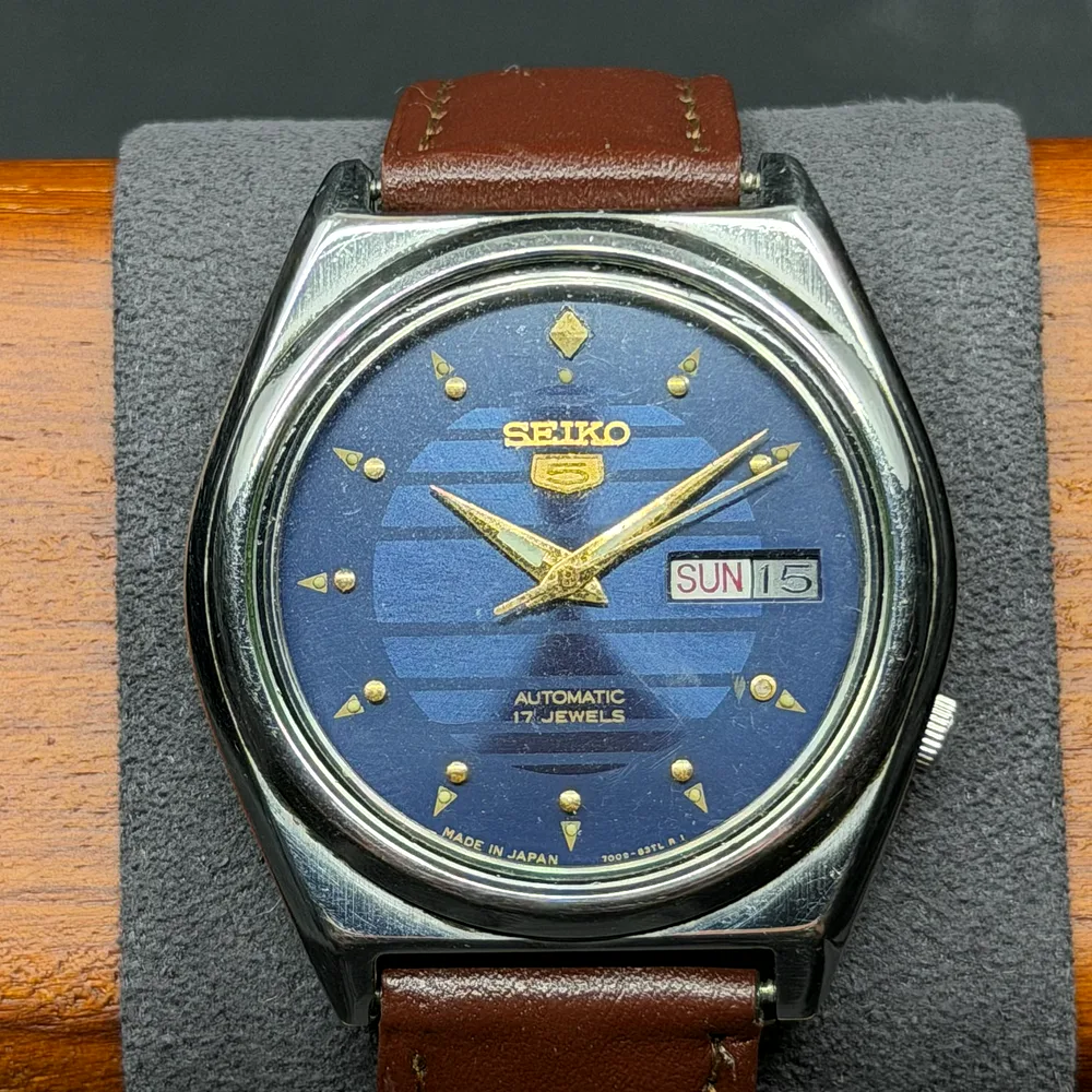 Seiko 5 Automatic Blue 7019-8180, photo 1